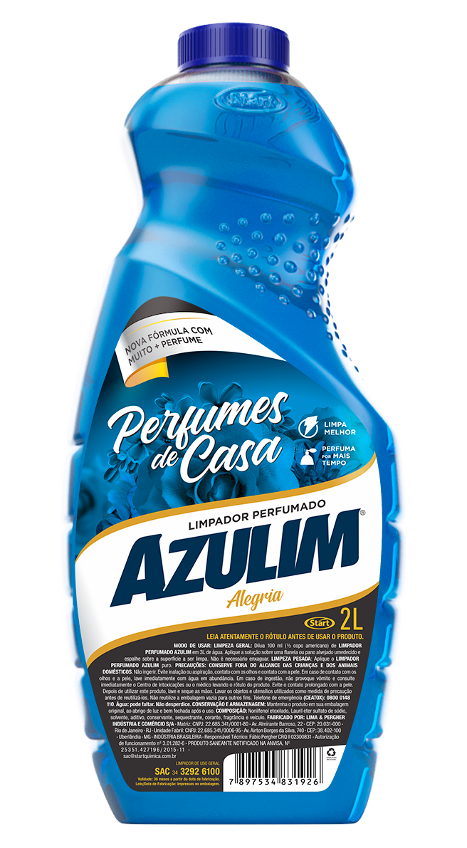Imagem do produto Limpador Perfumado Alegria AZULIM 2L